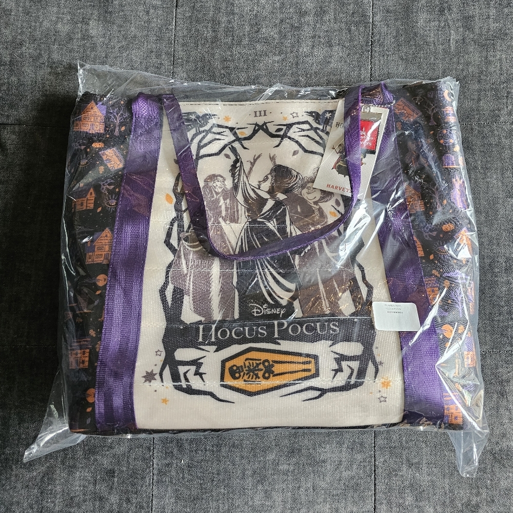 Harveys seatbelt hocus pocus poster tote